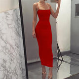 Spaghetti Strap Backless Sexy Long Dress Party Off Shoulder Strapless Summer Maxi Dress Black Spring Bodycon Dress Women