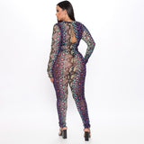 2020 Hot style women jumpsuits+New arrival serpentine dress+Hip print sexy jumpsuit