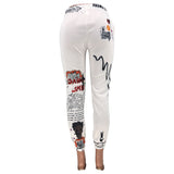 X01714C Phoenix Popular cartoon monogrammed sweatpants women winter