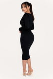 buttock sexy autumn dress 2020 autumn/winter new products Long-sleeved knit dresses