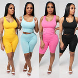 2020 romper women summer clothes striped rompers fitness playsuits sleeveless elastic hight sport wear female