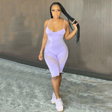 2020 new with mesh straps yoga jumpsuit