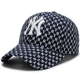 Ny cap sunshade baseball cap male sun hat sports caps women