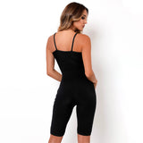 2020 new summer 2020 women's leggings jumpsuit with suspenders