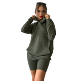 X01433C 2021 new hot style winter/winter casual sports suit with a hoodie and long sleeves