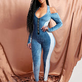 2020 New autumn fashion women jumpsuits Soft, silky and casual velvety panties