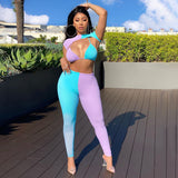 2020 women sexy tracksuit fitness sleeveless 2 piece set patchwork bandage activewear sporty streetwear casual outfits