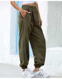 X00881M 2021 hot sale Home casual sports pants women's Beam foot trousers in stock