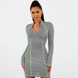 hot sale summer women mini casual sports dresses