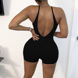 2020 women fashion playsuit hot sale neon rompers female elastic skinny bodysuits