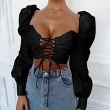 X00440V top selling Bright slim sexy midriff-baring and backless women tops