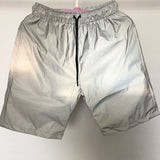 Night Light Shorts Men Women All Reflective Summer Beach Hip Hop Shiny Blink Short Pants For Couples