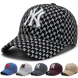 Ny cap sunshade baseball cap male sun hat sports caps women