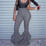 X00488L Phoenix Hot style new arrival women pants+Print tight flounces