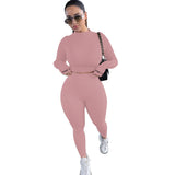 X01576C Phoenix Letter Print Two Piece Sets Women 2021 Tracksuits High Waist Stretchy Sportswear Crop Tops+Leggings Lucky label