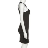 2020 sleeveless women sexy slim dress