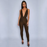 Hot style sexy jumpsuit New line of sexy slacks with suspenders and sparkly silks