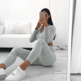 X00223M fashion summer women's Sexy navel V-neck tights casual pants running suit