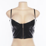 X00204V sexy women midriff-baring vests