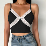 X00624S Summer Camis Women Crop Top Sleeveless Shirt Sexy Slim Lady Bralette Tops Strap Skinny Vest Camisole Women