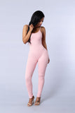 Neon Color Fitness Casual Women's Jumpsuit Sexy Bodycon Wear Hot Backless Summer Jumpsuits Clothes