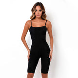 2020 new summer 2020 women's leggings jumpsuit with suspenders