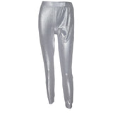 X00977M 2021 New casual sequins trousers sexy women's leggings plus size in stock