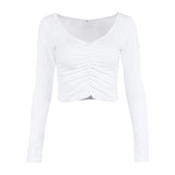 X00126V girls dance 2021 Women Fashion Casual Crop Tops