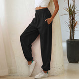 X00881M 2021 hot sale Home casual sports pants women's Beam foot trousers in stock