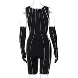 Phoenix 2020 slim finger jumpsuit 2020 autumn/winter new sexy slimming body pants sexy sports jumpsuit