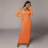 2021 Spring/Summer women's dress new long fashion dress