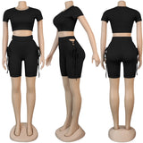 X00440L Phoenix New arrival sport women two-piece set+Sexy short sleeved leggings in a two-piece club suit