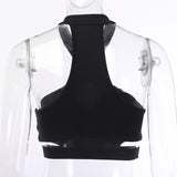 X00331S 2021 new summer cross-halter vest with a small tank top for yoga exercise