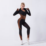 X00406L Phoenix Hot style women sexy 3-piece sets+Sports bra top high-waisted hip lift gym pants