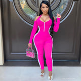 Phoenix New arrival women jumpsuits+Personality matching sexy long sleeve jumpsuit