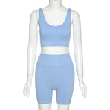 X01508C Phoenix fall Women's new seamless knit high-waisted yoga exercise set