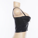 X00204V sexy women midriff-baring vests