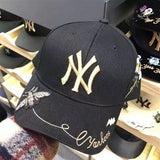 Ny baseball caps hat women caps and hats customized sports cap hat