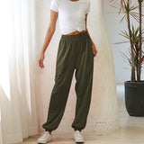 X00881M 2021 hot sale Home casual sports pants women's Beam foot trousers in stock