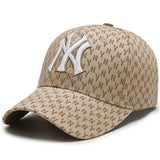 Ny cap sunshade baseball cap male sun hat sports caps women