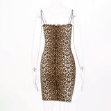 hot sale leopard evening dresses 2020 women