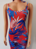 2020 New arrival hot style women dress+Fashionable halter print sexy dress