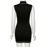 2020 sleeveless women sexy slim dress