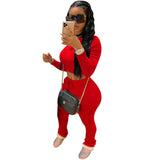 New arrival sport women two-piece set+Monochromatic pleated trousers sport fashion suit