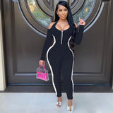 Phoenix New arrival women jumpsuits+Personality matching sexy long sleeve jumpsuit