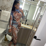 2020 New Arrival Long Sleeve Women Fall Jumpsuits Adult Onesie Romper Printed Jumpsuit Girl