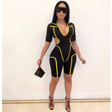 Hot sale sport girl's jumpsuits fashion hoodie top and casual mid pants sexy tight carved waist streetwear