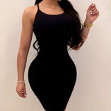 2021 summer hot sale Factory outlet Sexy Hot style sexy backless sheath dress minimum price