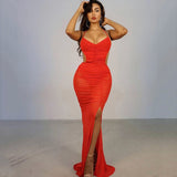 2020 new arrivals wholesale Hot style new sexy nightclub wind gauze backless dress