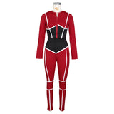 X00600L Phoenix New arrival sport women two-piece set+Trend contrast color tight two-piece tracksuit